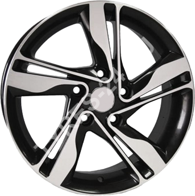 ДискTech Line6506.5JxR16 PCD5x114.3 ET50 DIA66.1,чёрный