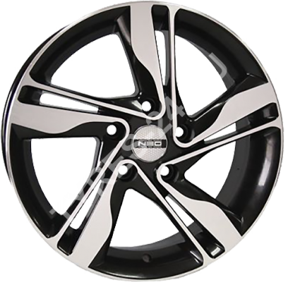 ДискTech Line6506.5JxR16 PCD5x114.3 ET50 DIA66.1,чёрный