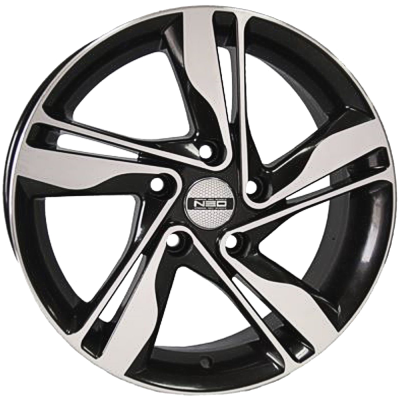 ДискTech Line6506.5JxR16 PCD5x114.3 ET50 DIA66.1,чёрный