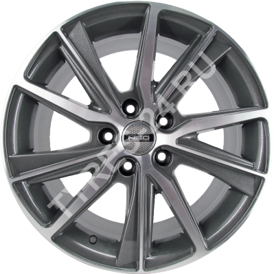 ДискTech Line7387.5JxR17 PCD5x114.3 ET46 DIA67.1,серый