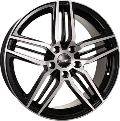 ДискTech Line8067.5JxR18 PCD5x112 ET45 DIA73.1,чёрный