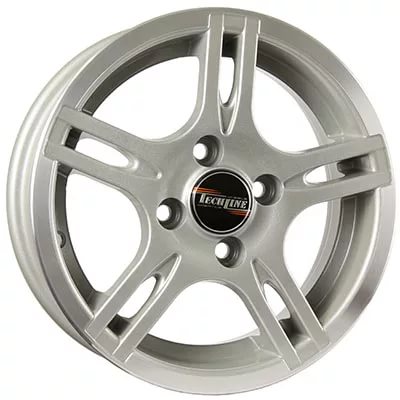 ДискTech Line4195.5JxR14 PCD4x100 ET35 DIA67.1,серебристый