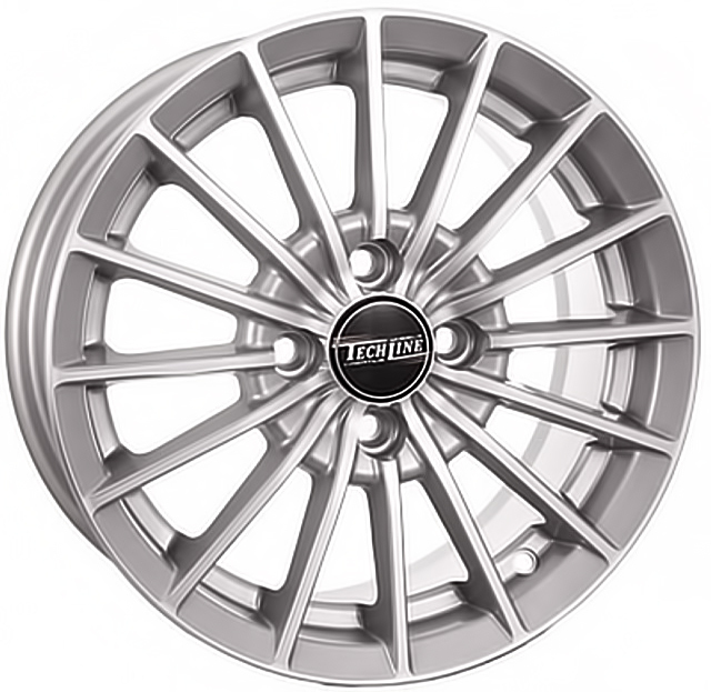 ДискTech Line4265JxR14 PCD4x100 ET35 DIA67,серебристый