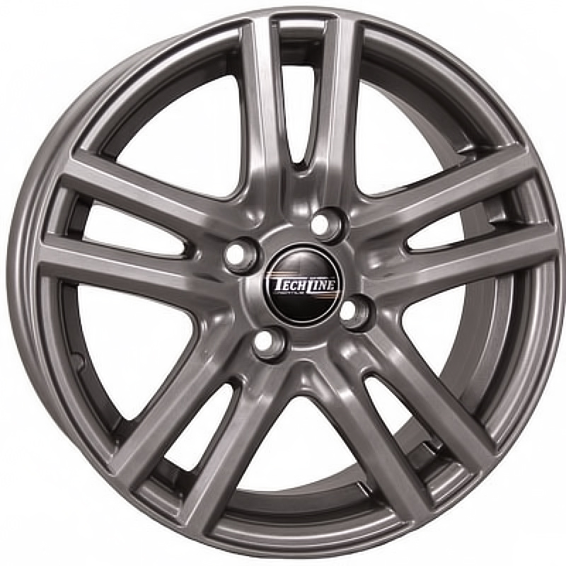 ДискTech Line5296JxR15 PCD5x114.3 ET39 DIA66.1,серебристый