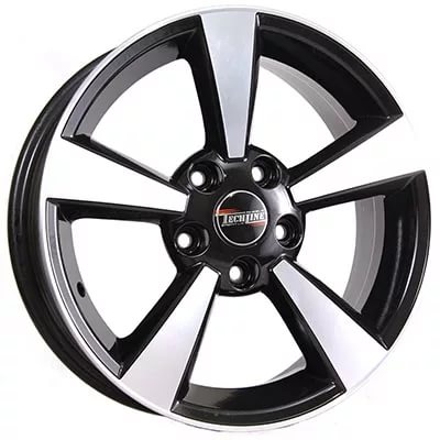 ДискTech Line6246.5JxR16 PCD5x114.3 ET40 DIA66.1,чёрный