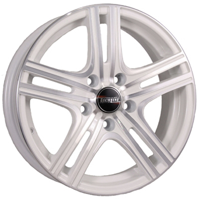 ДискTech Line6266.5JxR16 PCD5x100 ET38 DIA57.1,белый