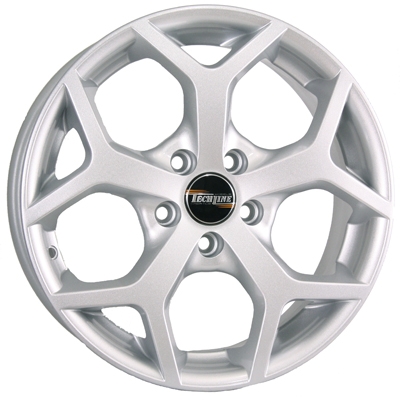 ДискTech Line6326.5JxR16 PCD5x105 ET39 DIA56.6,серебристый