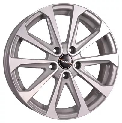 ДискTech Line7126.5JxR17 PCD5x105 ET40 DIA56.6,серебристый