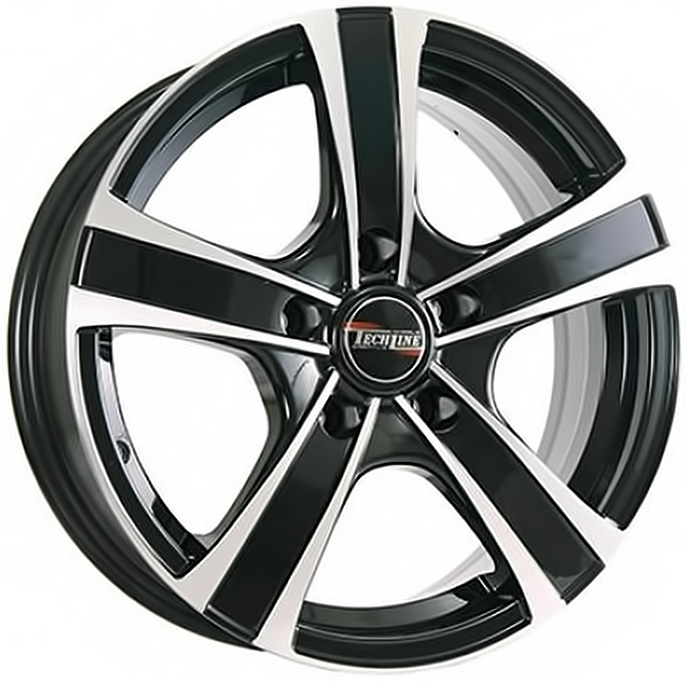 ДискTech Line7197JxR17 PCD5x108 ET49 DIA67.1,чёрный