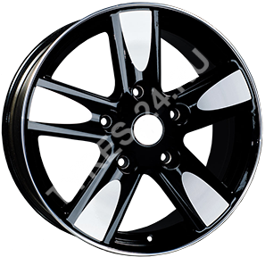 ДискToyotaTo105H8JxR18 PCD5x114.3 ET50 DIA60.1,чёрный