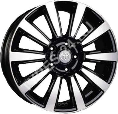 ДискToyotaTo71H6.5JxR16 PCD5x114.3 ET45 DIA60.1,серебристый