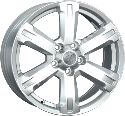 ДискToyotaTY1017JxR17 PCD5x114.3 ET45 DIA60.1,серебристый