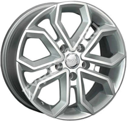 ДискToyotaTY1486.5JxR16 PCD5x114.3 ET45 DIA60.1,серебристый