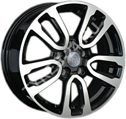 ДискToyotaTY1606.5JxR16 PCD5x114.3 ET45 DIA60.1,чёрный