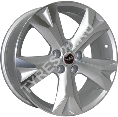 ДискToyotaTY2147.5JxR18 PCD5x114.3 ET30 DIA60.1,серебристый