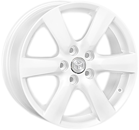 ДискToyotaTY247JxR17 PCD5x114.3 ET45 DIA60.1,белый