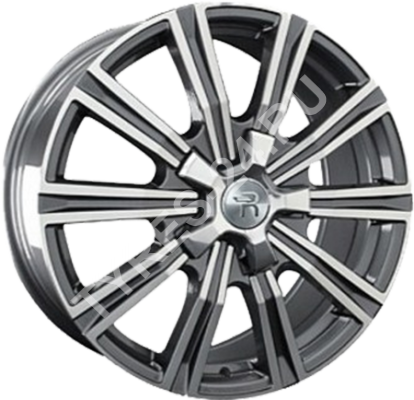 ДискToyotaTY2428.5JxR20 PCD5x150 ET58 DIA110.1,серый