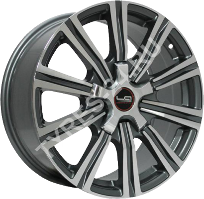 ДискToyotaTY2428.5JxR20 PCD5x150 ET58 DIA110.1,серебристый