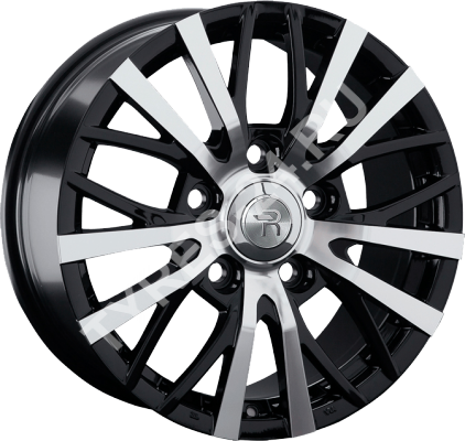 ДискToyotaTY2458.5JxR20 PCD5x150 ET58 DIA110.1,чёрный