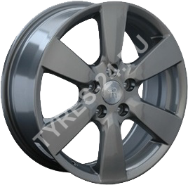 ДискToyotaTY247JxR17 PCD5x114.3 ET39 DIA60.1,серебристый