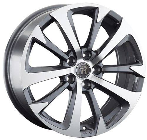 ДискToyotaTY2607.5JxR18 PCD5x114.3 ET45 DIA60.1,серый