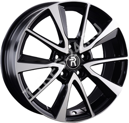 ДискToyotaTY2706.5JxR16 PCD5x114.3 ET40 DIA60.1,чёрный