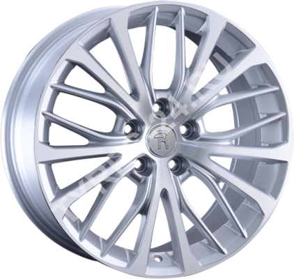 ДискToyotaTY2797.5JxR17 PCD5x114.3 ET45 DIA60.1,серебристый