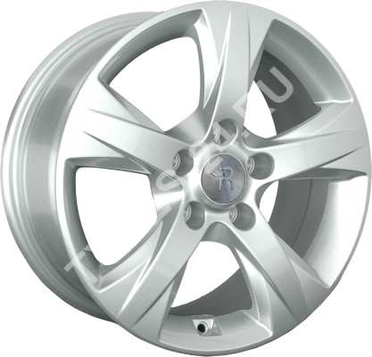 ДискToyotaTY2847JxR16 PCD5x114.3 ET40 DIA60.1,серебристый