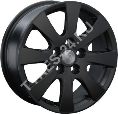 ДискToyotaTY296.5JxR16 PCD5x114.3 ET45 DIA60.1,чёрный