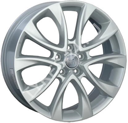 Диск Toyota TY300 7.5JxR17 PCD5x114.3 ET45 DIA60.1, серебристый