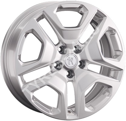 ДискToyotaTY3457.5JxR19 PCD5x114.3 ET40 DIA60.1,серебристый