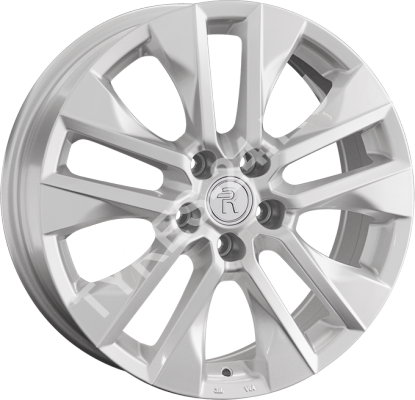 ДискToyotaTY3467JxR18 PCD5x114.3 ET35 DIA60.1,серебристый