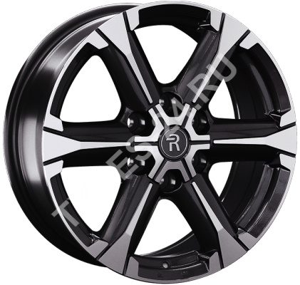 ДискToyotaTY3507.5JxR18 PCD6x139.7 ET30 DIA106.1,чёрный