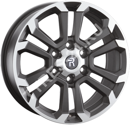 ДискToyotaTY3527.5JxR18 PCD6x139.7 ET25 DIA106.1,серый