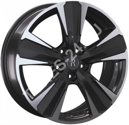 ДискToyotaTY3537JxR18 PCD5x114.3 ET35 DIA60.1,чёрный