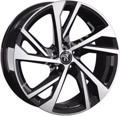 Диск Toyota TY382 7.5JxR17 PCD5x114.3 ET45 DIA60.1, чёрный