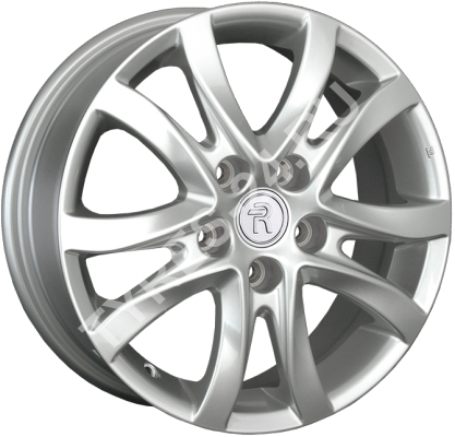 ДискToyotaTY4067.5JxR17 PCD5x114.3 ET45 DIA60.1,серебристый
