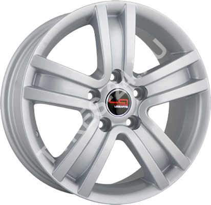 ДискToyotaTY426.5JxR16 PCD5x100 ET45 DIA54.1,серебристый