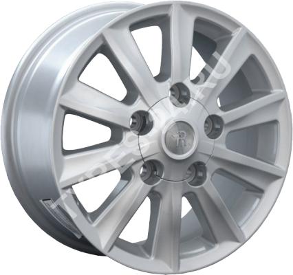 ДискToyotaTY438JxR17 PCD5x150 ET60 DIA110.1,серебристый