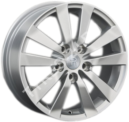 ДискToyotaTY466.5JxR15 PCD5x114.3 ET45 DIA60.1,серебристый