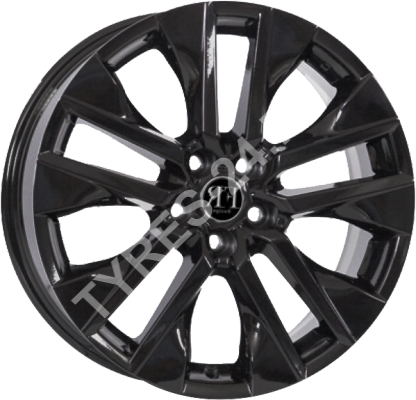 ДискToyotaTY4927.5JxR19 PCD5x114.3 ET40 DIA60.1,чёрный