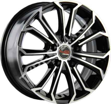 ДискToyotaTY503 Concept7JxR17 PCD5x114.3 ET39 DIA60.1,чёрный