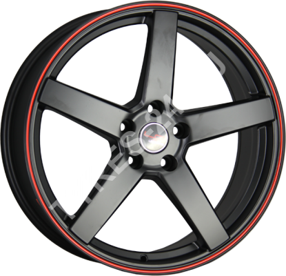 ДискToyotaTY504 Concept7JxR17 PCD5x114.3 ET39 DIA60.1,чёрный