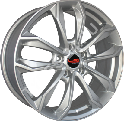 Диск Toyota TY510 Concept 7JxR17 PCD5x114.3 ET45 DIA60.1, серебристый