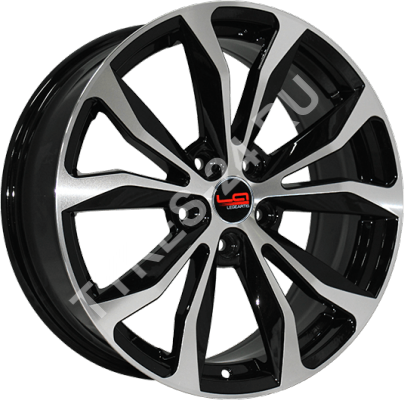 ДискToyotaTY531 Concept7JxR17 PCD5x114.3 ET35 DIA60.1,чёрный