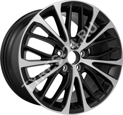 ДискToyotaTY53437JxR17 PCD5x114.3 ET45 DIA60.1,чёрный