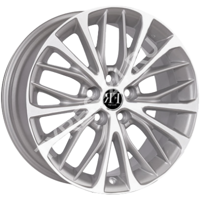 ДискToyotaTY53437JxR17 PCD5x114.3 ET45 DIA60.1,серебристый