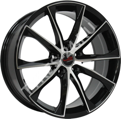 ДискToyotaTY539 Concept8JxR18 PCD5x114.3 ET50 DIA60.1,чёрный