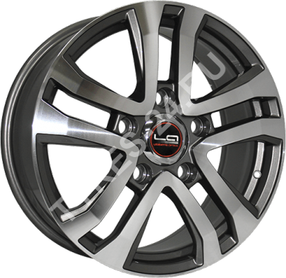 ДискToyotaTY544 Concept8.5JxR20 PCD5x150 ET45 DIA110.1,серый