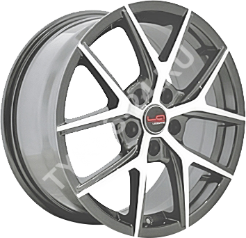 ДискToyotaTY545 Concept7JxR17 PCD5x114.3 ET39 DIA60.1,чёрный